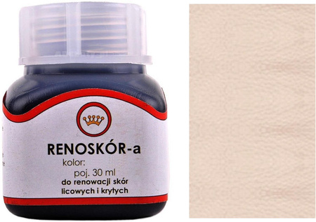 RENOSKÓR FARBA DO SKÓR LICOWYCH I KRYTYCH 30 ml - 60 KOLORÓW / G10-01