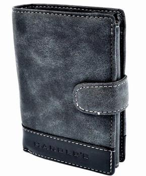 PIONOWY PORTFEL MĘSKI CZARNY