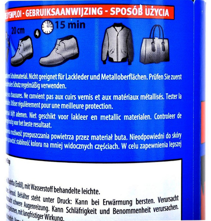 UNIWERSALNY IMPREGNAT W SPRAYU DO OBUWIA SKÓR I ODZIEŻY MELTONIAN WATER-STOP M0088 400 ml / G12-38