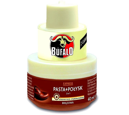 BRĄZOWY KREM BUFALO PASTA + POŁYSK / G9-19