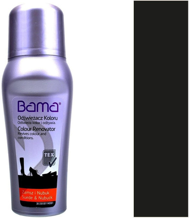 RENOWATOR KOLORU OBUWIA Z ZAMSZU I NUBUKU BAMA COLOUR RENOVATOR / G12-19