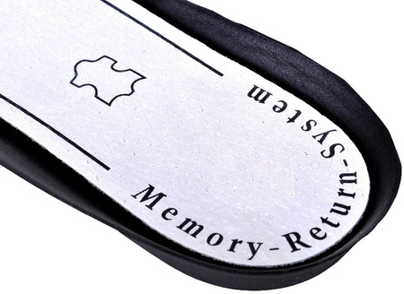 SKÓRZANE WKŁADKI DO BUTÓW MEMORY FOAM RETURN / G10-23