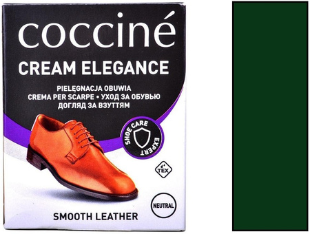 COCCINE CREAM ELEGANCE PASTA KREM DO OBUWIA ZE SKÓRY LICOWEJ 50 ml / G12-11