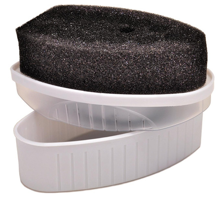 BEZBARWNA GĄBKA CZYSZCZĄCA DO OBUWIA CZYŚCIK HELIOS SHOE SPONGE / G12-61