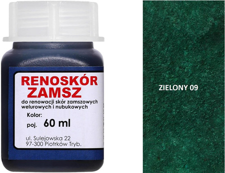 G9-99 RENOSKÓR FARBA DO ZAMSZU I NUBUKU 60 ml - BRĄZ JASNY