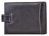 CZARNY POZIOMY SKÓRZANY WIZYTOWNIK NA ZAPINKĘ ETUI WILD THINGS ONLY !!! / G4-208