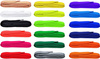 POMARAŃCZOWY NEON Sznurowadła SZEROKIE Syntetyczne 7 mm PŁASKIE Poliestrowe SZNURÓWKI 0,7 cm do adidasów trampek sneakers