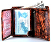 PIONOWY MĘSKI PORTFEL Z GRAFIKĄ KRZYŻA GOTHIC WILD THINGS ONLY !!! / G3-48