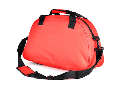 CZERWONA DUŻA SPORTOWA PODRÓŻNA TORBA NA BAGAŻ PODRĘCZNY TRAVEL BAG STREET / G2-495
