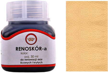 RENOSKÓR FARBA DO SKÓR LICOWYCH I KRYTYCH 30 ml - 60 KOLORÓW / G10-01