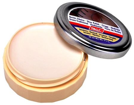 PASTA W KREMIE DO OBUWIA ZE SKÓRY GŁAKIEJ PALC SHOE POLISH 50 ml / G12-03