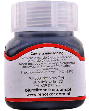 RENOSKÓR FARBA DO SKÓR LICOWYCH I KRYTYCH 30 ml - 60 KOLORÓW / G10-01