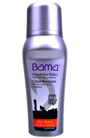 KONIAK ODŚWIEŻACZ KOLORU DO ZAMSZU I NUBUKU BAMA COLOUR RENOVATOR / G12-19