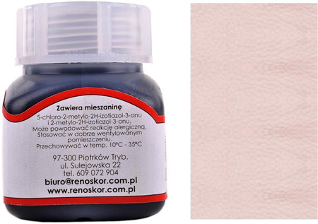 RENOSKÓR DO SKÓR GŁADKICH 30 ml - PUDROWY RÓŻ / G10-01