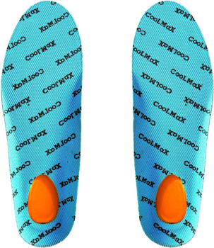 SPORTOWE WKŁADKI DO BUTÓW COOLMAX SIATKA / G12-69