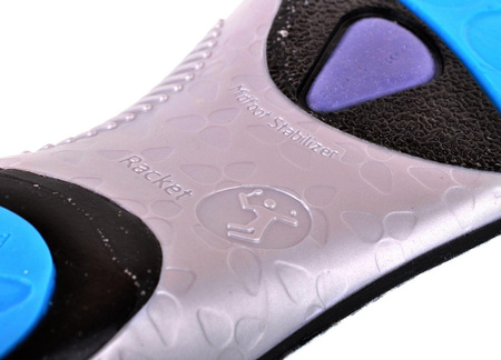 SPORTOWE WKŁADKI DO BUTÓW RACKET GEL FLEX / G10-38