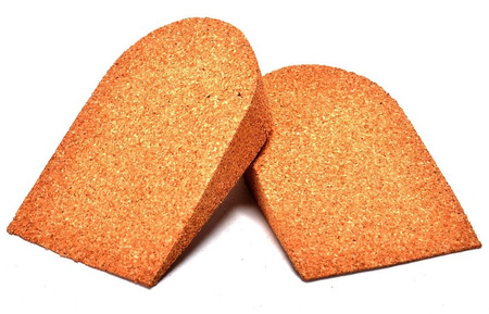 PODWYŻSZAJĄCE STOPĘ KOREKCYJNE PODPIĘTKI KORKOWE 3 CM - 30 mm / G10-85