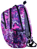 FIOLETOWY DZIEWCZĘCY TORNISTER SZKOLNY PLECAK W MOTYLE BAG STREET BUTTERFLY / G4-21