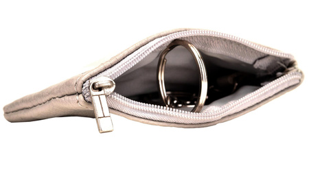 BEŻOWE SKÓRZANE ETUI NA KLUCZE KLUCZÓWKA SASZETKA PITEREK WILD THINGS ONLY !!! / G3-228
