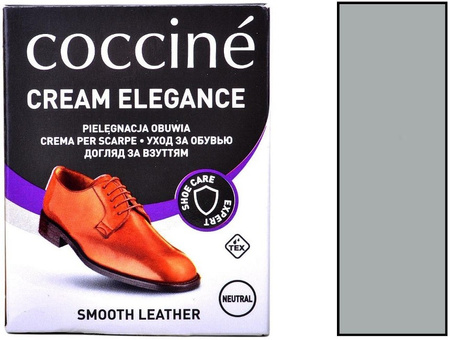 COCCINE CREAM ELEGANCE PASTA KREM DO OBUWIA ZE SKÓRY LICOWEJ 50 ml / G12-11