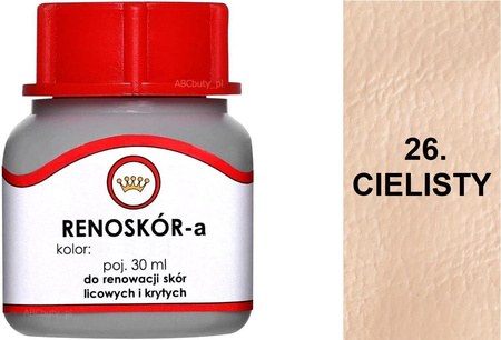 BARWNIK LAKIER WILBRA FARBA RENOSKÓR DO SKÓR GŁADKICH 480 ml - JEŻYNOWY 65 / G12-85