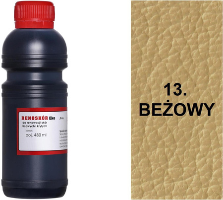 BARWNIK LAKIER WILBRA FARBA RENOSKÓR DO SKÓR GŁADKICH 200 ml - JEŻYNOWY 65 / G12-91