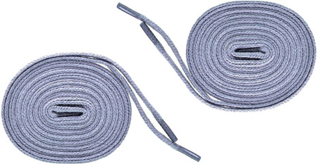 POPIELATE szare Sznurowadła Grube PŁASKIE 8 mm szerokie Bawełniane KLASYCZNE Sznurówki do Adidasów Trampek Tenisówek