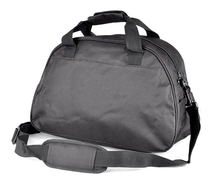 CZARNA DUŻA SPORTOWA PODRÓŻNA TORBA NA BAGAŻ PODRĘCZNY TRAVEL BAG STREET / G2-494