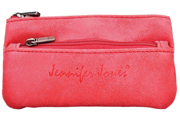 CZERWONE SKÓRZANE ETUI NA KLUCZE KLUCZÓWKA SASZETKA PITEREK JENNIFER JONES / G3-222