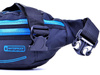 CZARNA NIEBIESKA SASZETKA BIODROWA NERKA NA PAS WATERPROOF BAG STREET EXTREM / G4-72