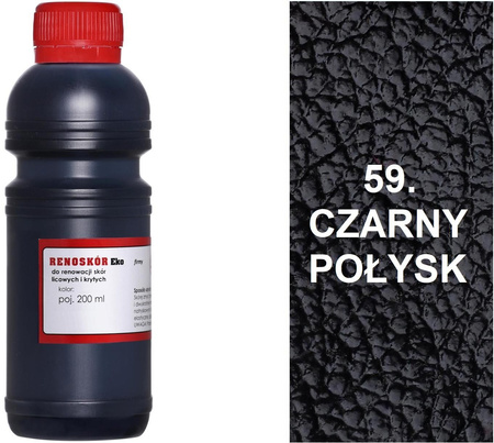 BARWNIK LAKIER WILBRA FARBA RENOSKÓR DO SKÓR GŁADKICH 200 ml - JEŻYNOWY 65 / G12-91