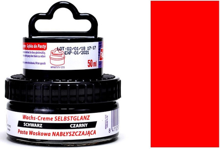 CZERWONA PASTA WOSKOWA NABŁYSZCZAJĄCA DO OBUWIA / G11-98