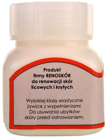 BIAŁA SZPACHLA DO SKÓRY 30 ml RENOSKÓR / G12-76