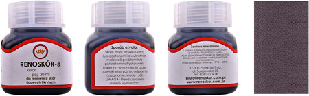 RENOSKÓR DO SKÓR GŁADKICH 30 ml - CIEMNY BRĄZ / G10-01