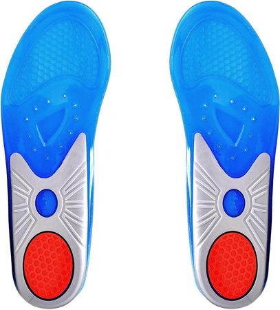 AMORTYZUJĄCE ŻELOWO SILIKONOWE WKŁADKI DO BUTÓW SECO GEL SPORT FUSSBETT / G12-68