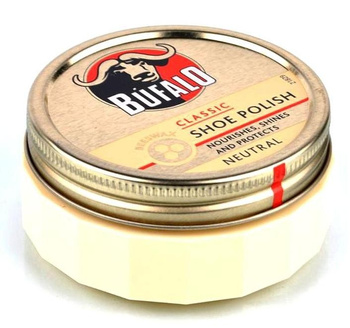 BEZBARWNA Pasta do butów puszka BUFALO SHOE POLISH / G9-25