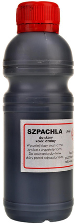 CZARNA SZPACHLA DO SKÓRY 450 ml RENOSKÓR / G13-07