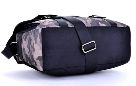 MILITARNA TORBA MĘSKA NA RAMIĘ WOJSKOWA LISTONOSZKA MORO CAMO BAG STREET / G4-85