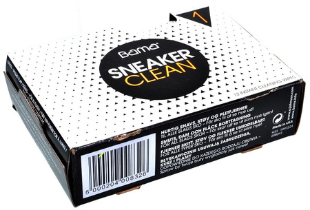 UNIWERSALNE ŚCIERECZKI MOKRE CHUSTECZKI CZYSZCZĄCE BAMA SNEAKER CLEAN 1 12 sztuk / G12-37