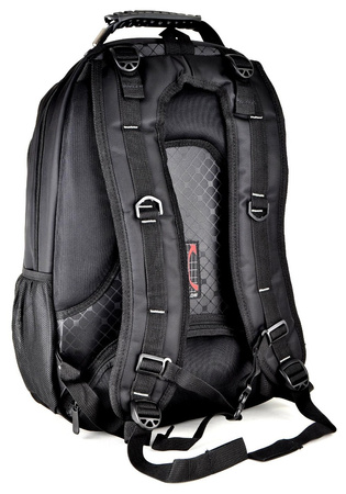CZARNY WYTRZYMAŁY I SOLIDNY PLECAK MEJSKI TORNISTER AIRFLOW BAG STREET BLACK EDITION / G3-91