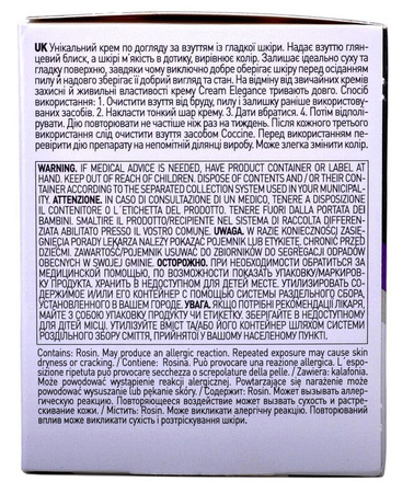 CZARNA 2 PASTA DO SKÓRY GŁADKIEJ COCCINE CREAM ELEGANCE 50 ml / G12-11