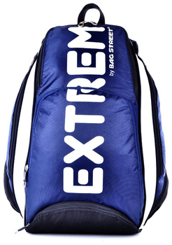 GRANATOWY SPORTOWY TORNISTER PLECAK BAG STREET EXTREM / G2-44