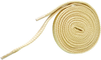 NATURALNE ecru Sznurowadła Grube PŁASKIE 8 mm szerokie Bawełniane KLASYCZNE Sznurówki do Adidasów Trampek Tenisówek