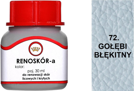 BARWNIK LAKIER WILBRA FARBA RENOSKÓR DO SKÓR GŁADKICH 200 ml - JEŻYNOWY 65 / G12-91