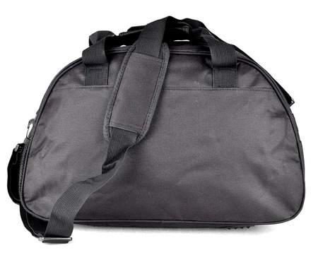 CZARNA DUŻA SPORTOWA PODRÓŻNA TORBA NA BAGAŻ PODRĘCZNY TRAVEL BAG STREET / G2-494