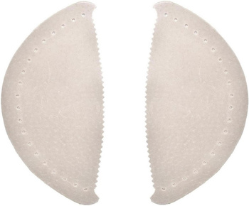 BIAŁE PELOTY METATARSALNE DO BUTÓW SKÓRA CARBOSAN FOAM / G10-61