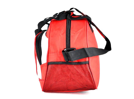 CZERWONA DUŻA SPORTOWA PODRÓŻNA TORBA NA BAGAŻ PODRĘCZNY TRAVEL BAG STREET / G2-495
