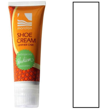 BIAŁA PASTA DO BUTÓW W KREMIE Z WOSKIEM SHOE CREAM / G10-50
