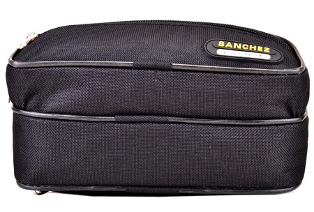 CZARNA PODRĘCZNA ORGANIZUJĄCA SASZETKA MĘSKA NYLON SANCHEZ CASUAL / G1-763