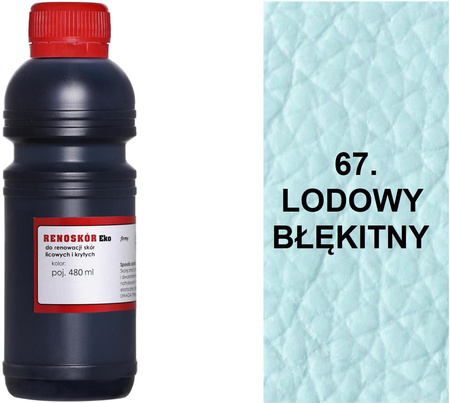BARWNIK LAKIER WILBRA FARBA RENOSKÓR DO SKÓR GŁADKICH 200 ml - GOŁĘBI BŁĘKIT 72 / G12-91